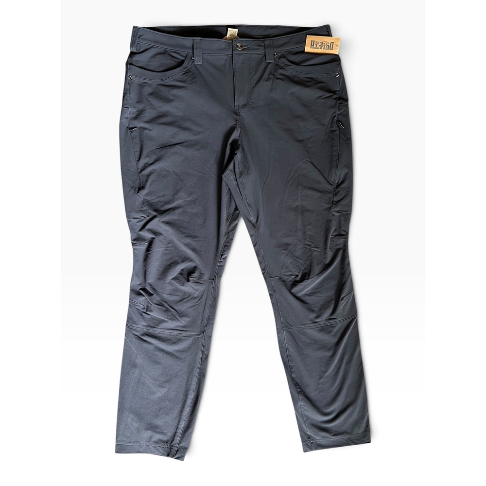 Duluth Trading Co Womens Flexpedition Pants Gray Size 18 New With Tags